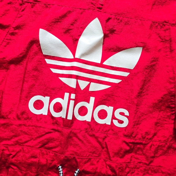 adidas Originals Windbreaker Pull Over Tunic Lightweight Jacket Size S - Picture 4 of 16